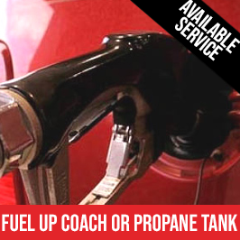 Fuel up RV or Propane