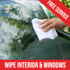 Wipe Down Car Windows