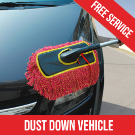 Dust Down Vehicle